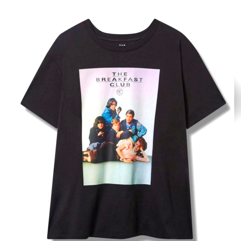 The Breakfast Club Short Sleeve T-shirt Womens Torrid Plus Size 3 (22-24) & CD
